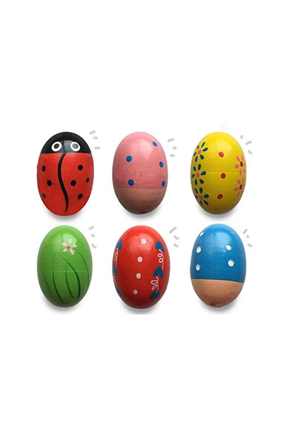 JoFAN 6 Pack Wooden Percussion Musical Shake Eggs Shakers for Kids Boys Girls Toddlers Christmas Stocking Stuffers Gifts Party Favors

#toddler #stockingstuffers 

#LTKkids #LTKGiftGuide #LTKHoliday