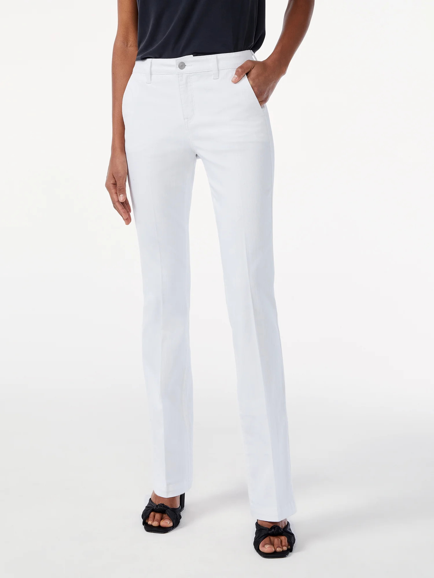 Scoop Women's Memphis Slim Trousers - Walmart.com | Walmart (US)