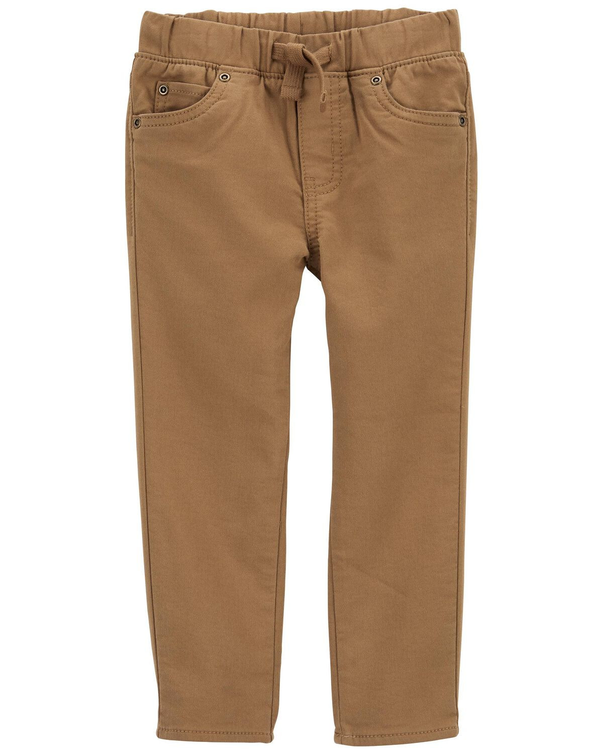 Khaki Baby Pull-On Khaki Pants | carters.com | Carter's