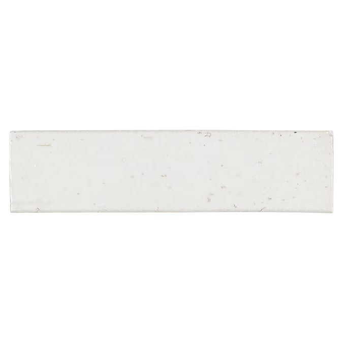 Elida Ceramica White Painted Bricks White Painted Bricks 2-in x 9-in Glazed Ceramic Brick Brick L... | Lowe's