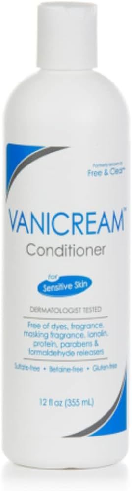 Vanicream Conditioner – pH Balanced Mild Formula Effective For All Hair Types and Sensitive Sca... | Amazon (US)