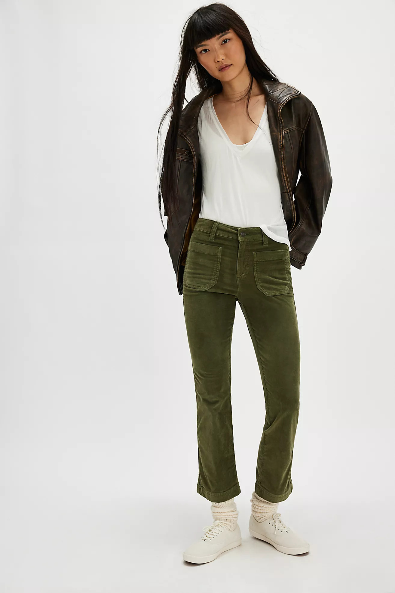 High Time Velvet Kick Flare Pants | Free People (Global - UK&FR Excluded)
