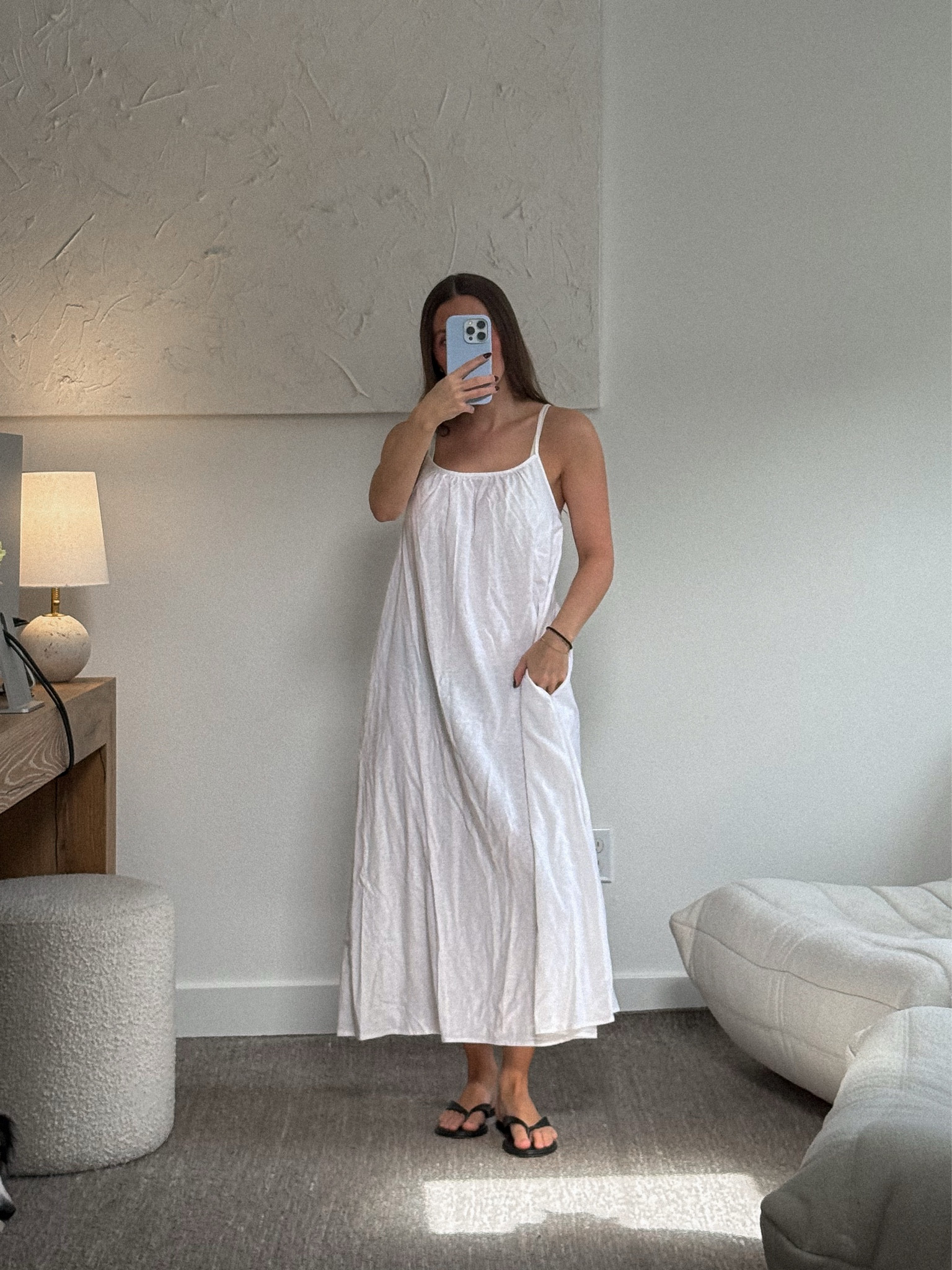 linen days done right 🦋 works as a cover up or on its own… and the low back is so good

aritzia dress, linen dress outfit, summer outfits 2026, beach to dinner outfit, effortless style, casual chic outfit, minimal outfit inspo, everyday outfit inspo, clean girl aesthetic

#LTKSeasonal #LTKootd #LTKSwim