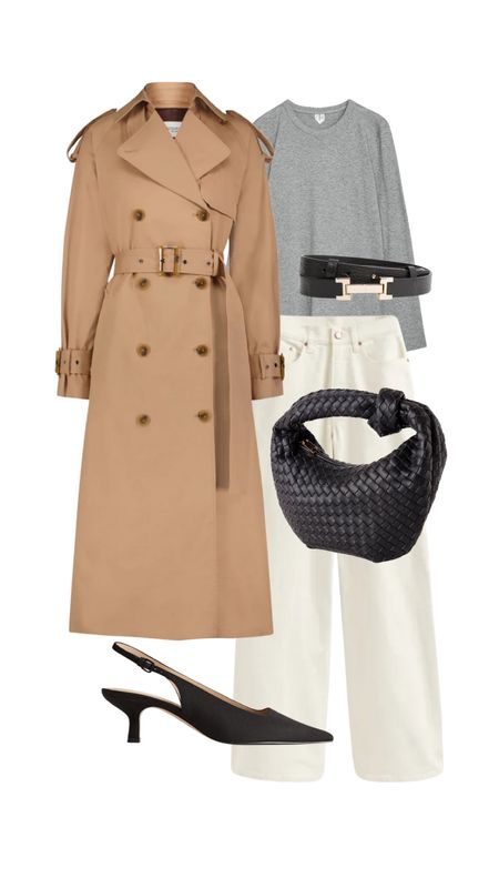 Simple outfit with a trench 

#LTKover40 #LTKstyletip