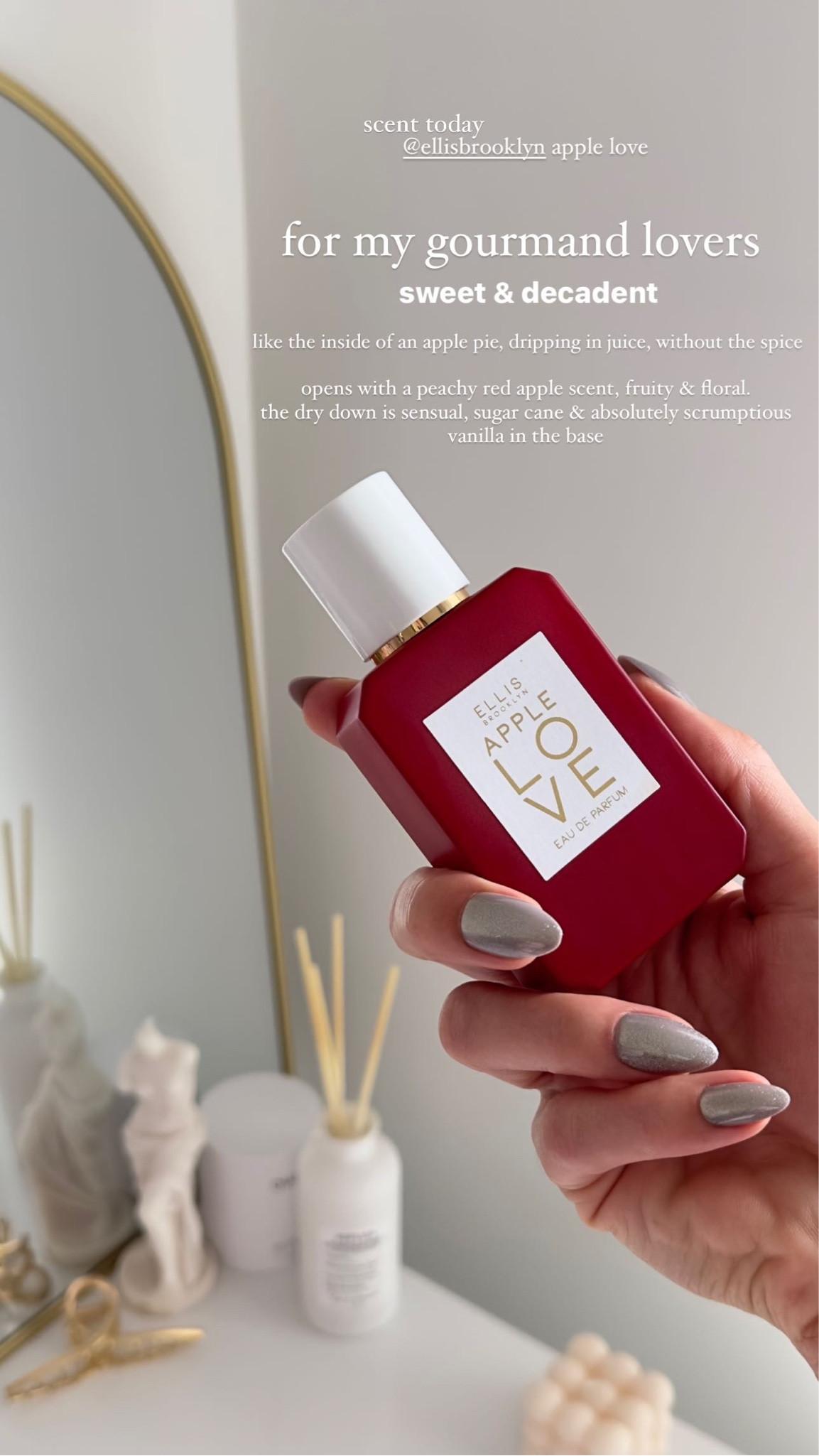 New favorite fall fragrance ♥️

Ellis Brooklyn perfume, Apple Love perfume, buy new perfume, luxury fragrance, Ellis Brooklyn Apple Love, perfume online, fruity fragrance, high-end perfume, perfume gift, women's perfume, designer perfume, Ellis Brooklyn fragrance, unique scent, perfume for her, best perfume, perfume shopping, perfume sale, perfume deals, perfume review, perfume sample

#LTKbeauty #LTKwedding #LTKGiftGuide