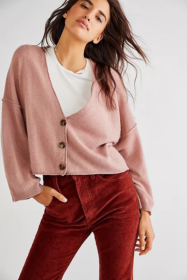 Heartbeat Cashmere Cardi | Free People (Global - UK&FR Excluded)