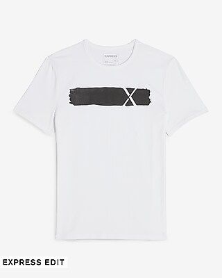 Brushstroke Moisture-Wicking Graphic T-Shirt | Express