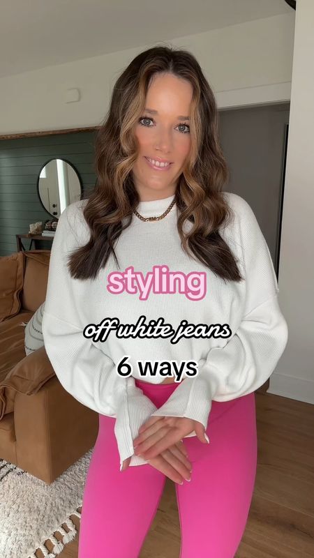 Styling Off White Jeans 6 Ways 🤍

spring outfits | summer outfits | cream jeans | Abercrombie 90s straight leg jeans | outfit ideas 



#LTKfindsunder50 #LTKfindsunder100 #LTKstyletip