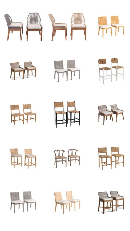 You guys, TJ Maxx/Marshalls has TONS of amazing designer-look chairs and counter stools right now! So many to choose from if you need seating or dining chairs! 

#LTKhome
