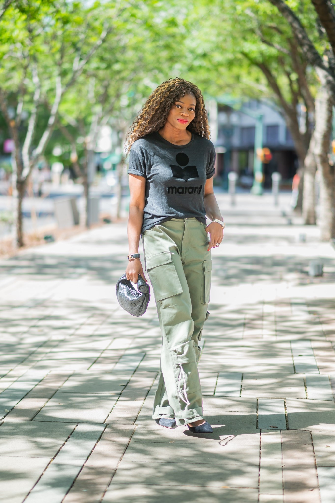 Think of cargo trousers like this as an alternative to Jean trousers! 

I’m not always a fan of Jeans but love some trouser styles like this styled here! The cargos do come in other colors & denim.
