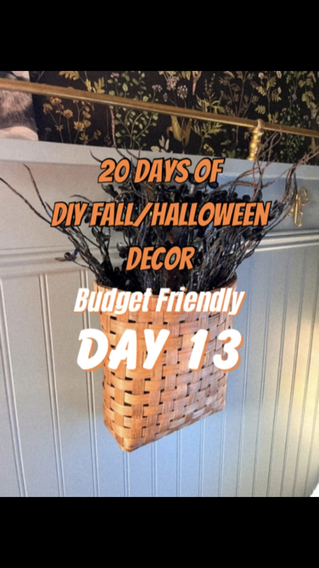 Day 13 - black stems!!! The best part about black stems is they dont need to be some expensive brand, bc they look just as good being from the dollar tree hehe 🖤 
#dollartreediy #dollartreefinds #halloween #spooky #halloweendiy #diyhalloweendecor #halloweendecor #spookydecor #halloweenathome 

#LTKVideo #LTKFallSale #LTKSeasonal