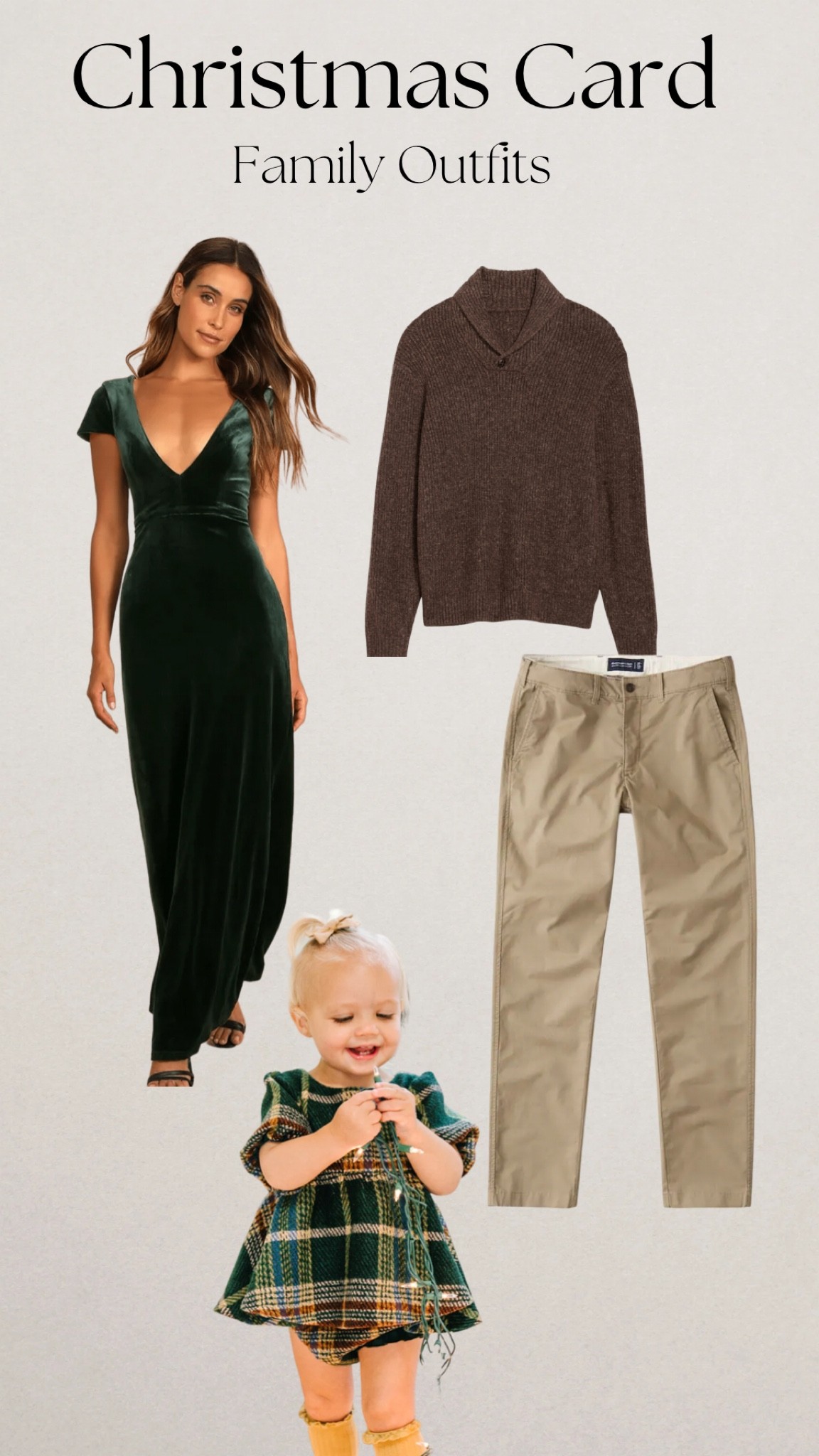 Christmas card, outfits, family coordinating outfits, holiday, photoshoot, holiday fit, fall fit, velvet dress, mens wear, toddler holiday, neutral plaid 

#LTKHoliday #LTKfamily #LTKfit
