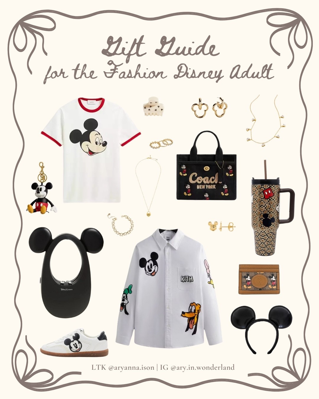 Christmas Gift Guide | Cyber Week | Black Friday | Disney Edition


Disney Style, Disney Girl, Disney Store, Disney outfit, Disney outfits for women, outfits for Disney, Fashion Gifts, Christmas Gifts, Zara, Disney Fashion, Disney Jewelry, Baublebar, Target Finds, Coperni, Black Friday Sale, Kith, Vera Bradley, Gucci, Desigual, Coach, Handbags

#LTKCyberWeek #LTKGiftGuide #LTKHoliday