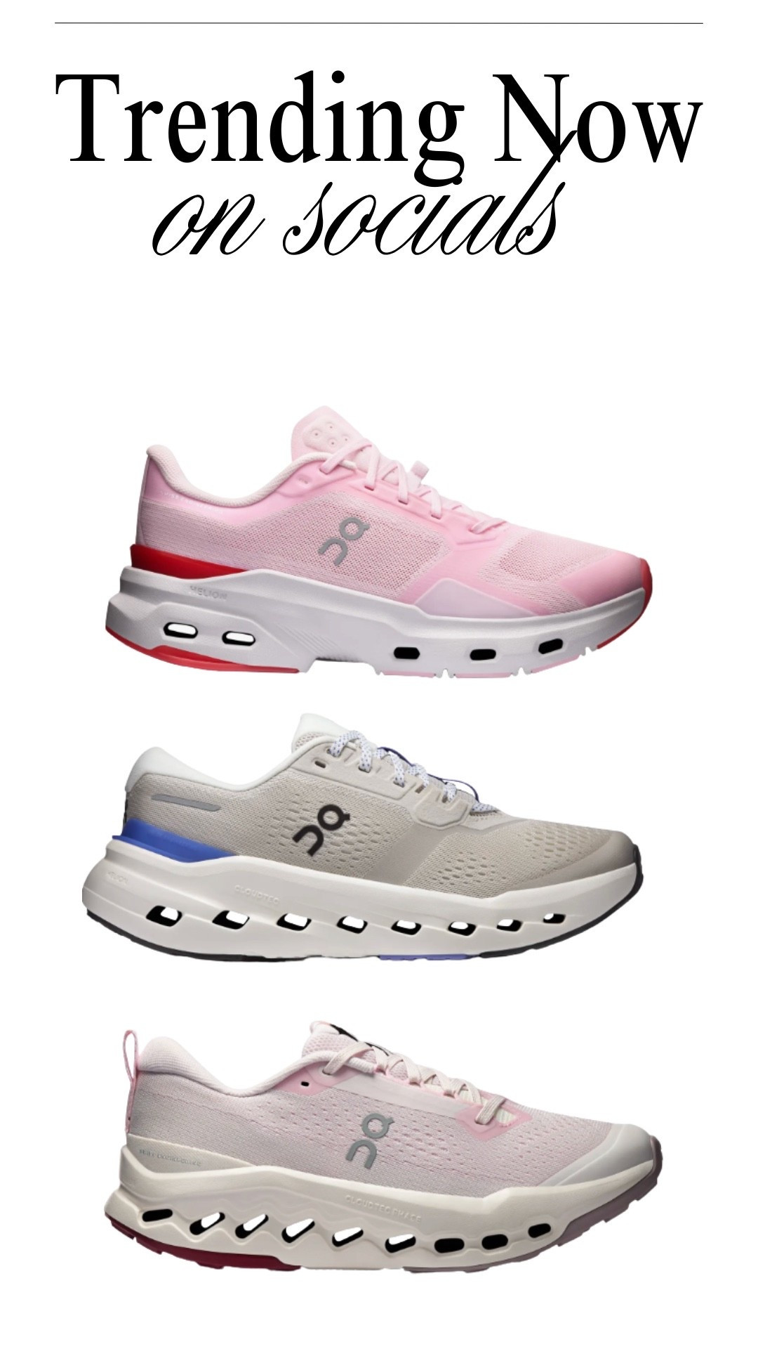 New On Clouds! So cute for spring! 💗

#LTKfitnessgoals #LTKActive