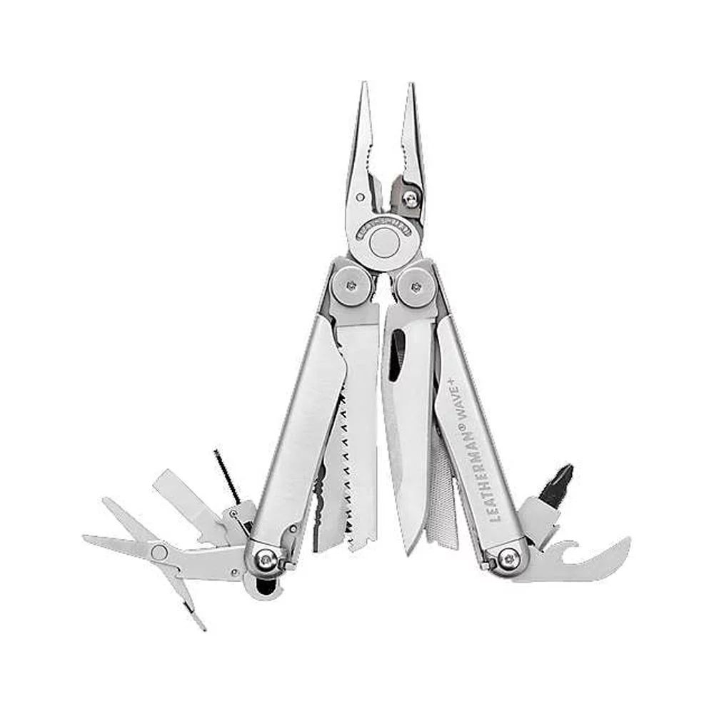 LEATHERMAN, Wave Plus Multitool with Premium Replaceable Wire Cutters, Spring-Action Scissors and... | Walmart (US)