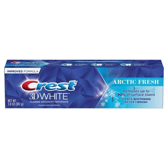 Crest 3D White Arctic Fresh  Teeth Whitening Toothpaste | Target
