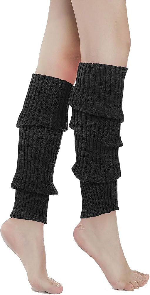 Sarfel Leg Warmers for Women 80s Ribbed Knit Leg Warmer Custume Womens Leg Warmers Sports Party A... | Amazon (US)