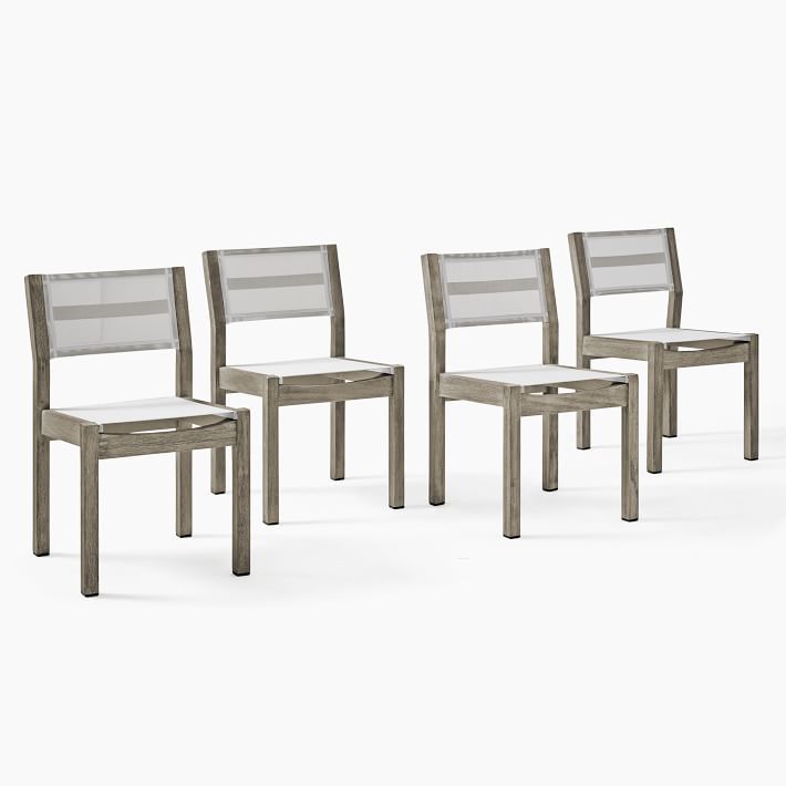 Portside Outdoor Textilene Dining Chair | West Elm (US)