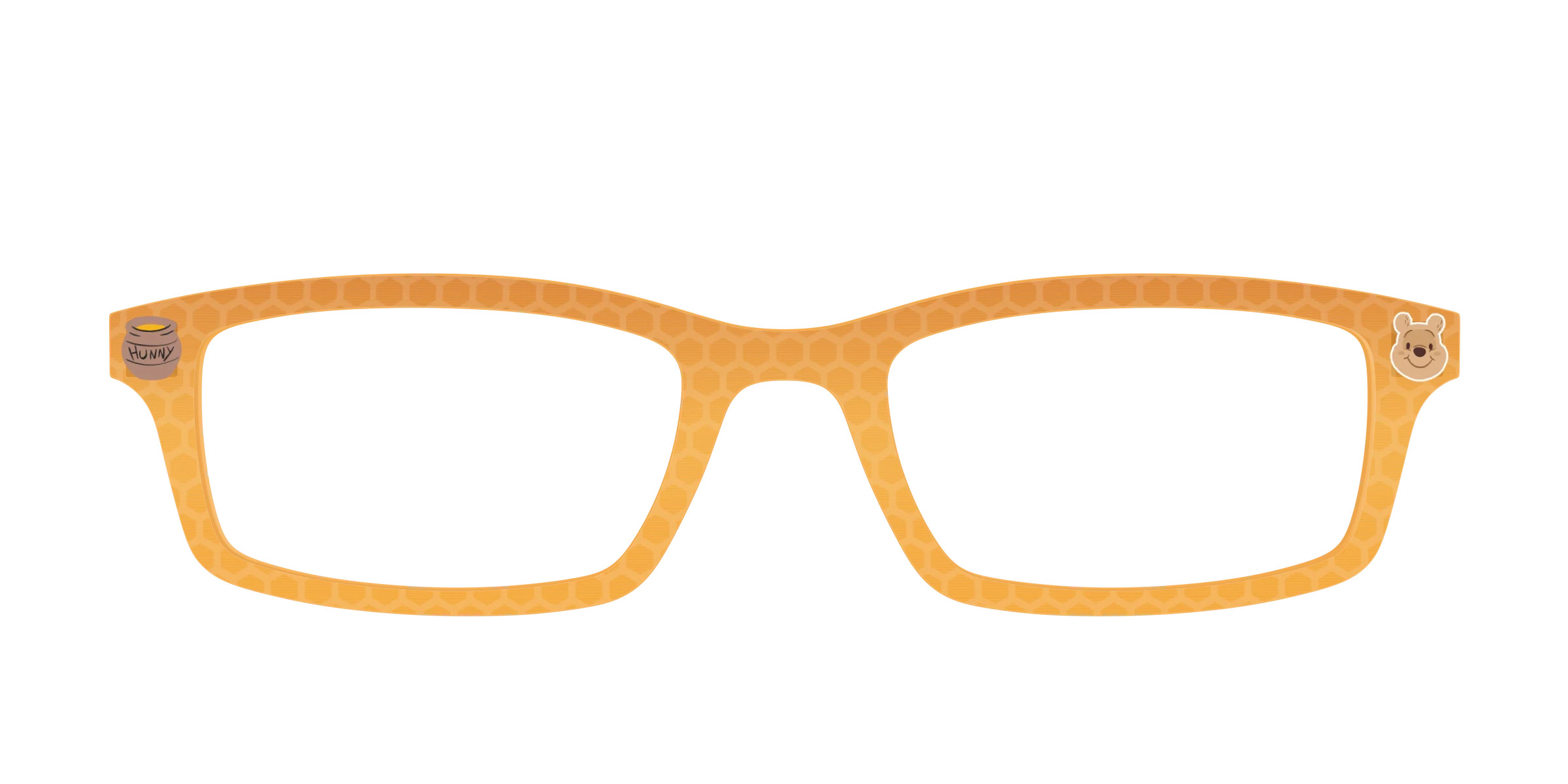 Time for Hunny Crystal Honeycomb | Pair Eyewear