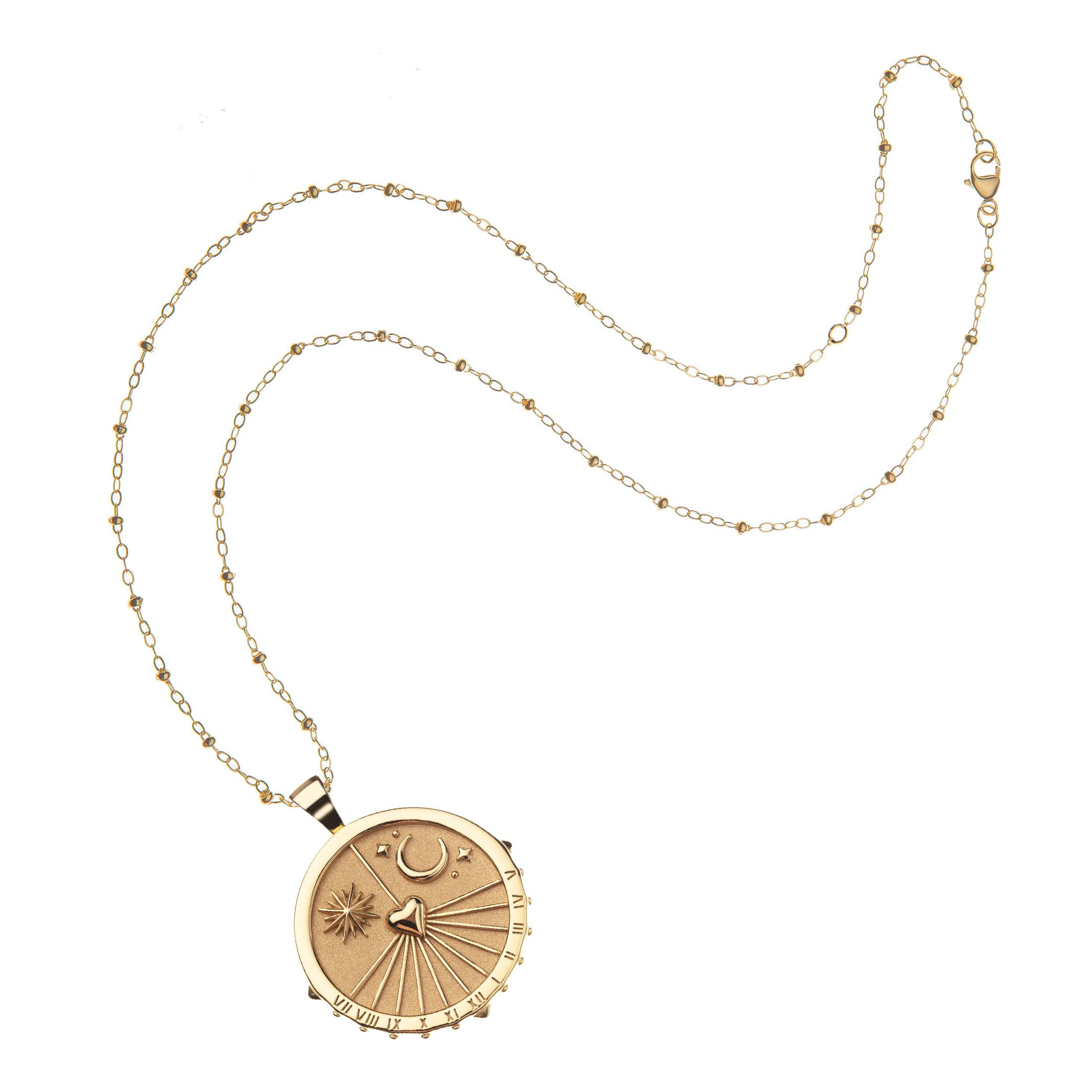 FOREVER Sundial Pendant Coin | Jane Win