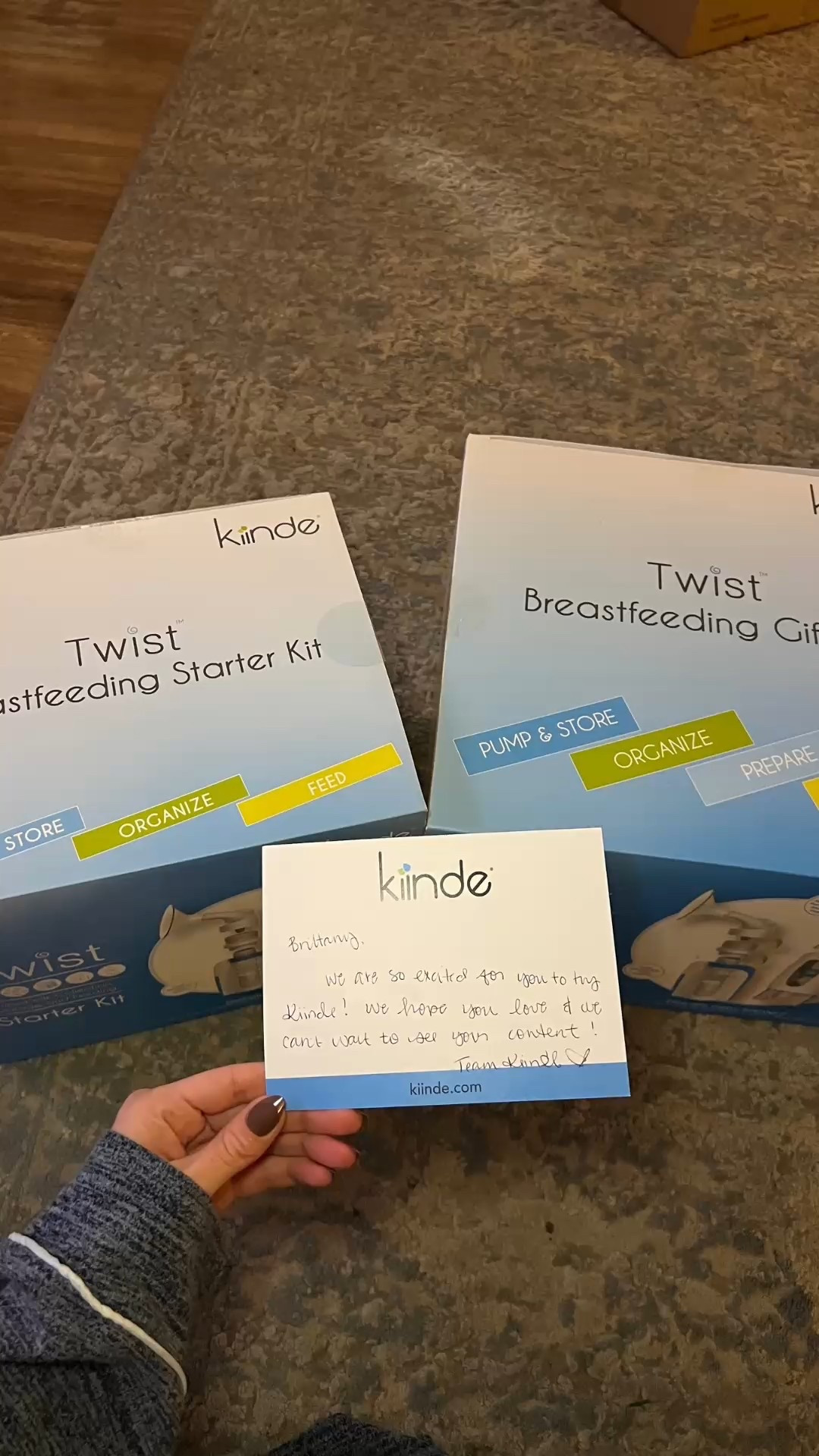 These were gifted to me by Kiinde, and I’m so excited to try the Kiinde Twist Breastfeeding Starter Kit & Breastfeeding Gift Set when baby arrives 🤍

This all-in-one system allows moms to pump directly into storage pouches, organize milk easily, and feed without transferring, helping save time and reduce mess. 
A great option for breastfeeding, pumping, and milk storage—especially for new moms preparing for postpartum life.
Gifted by Kiinde.

#LTKmomlife #LTKGiftGuide #LTKBaby