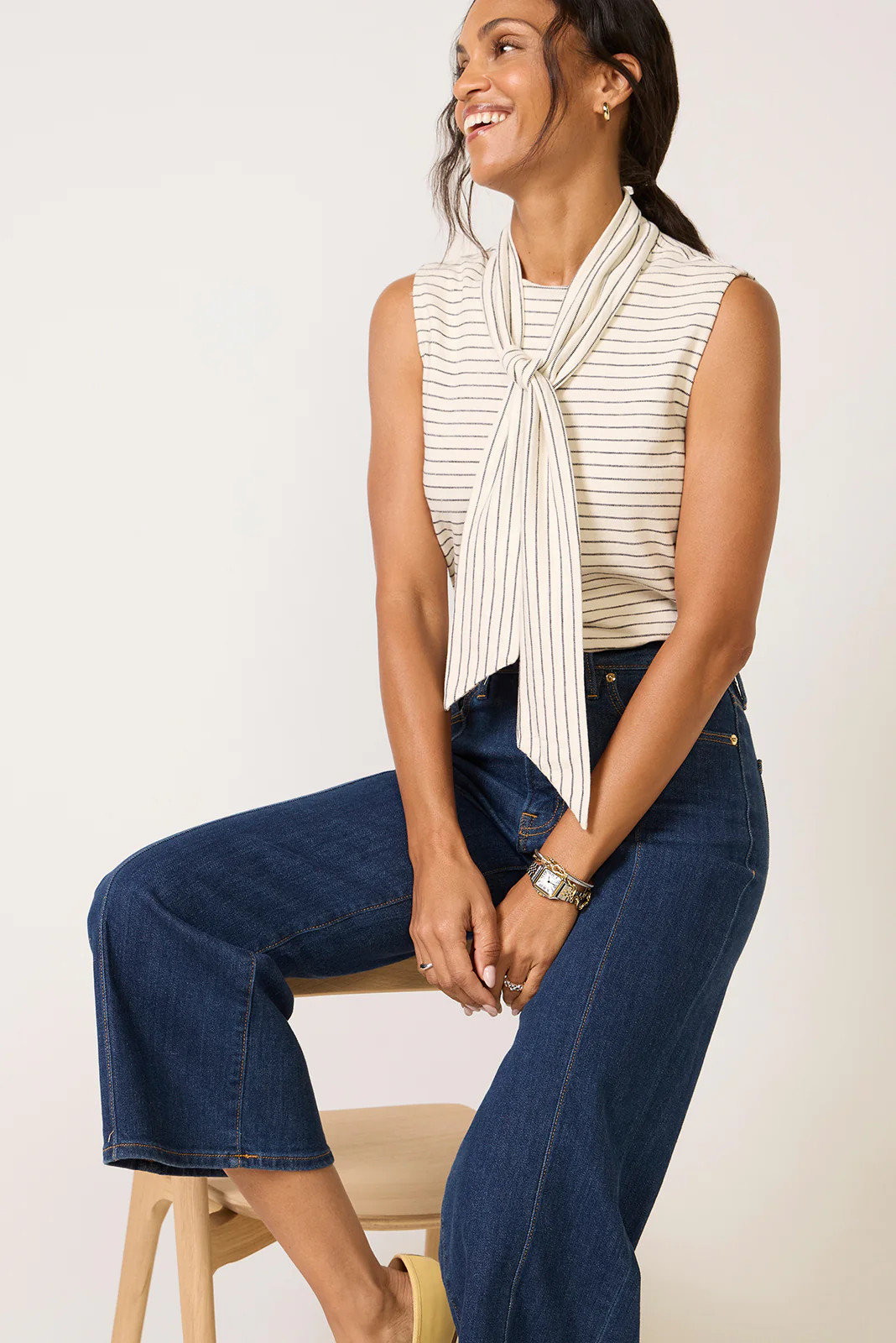 Sophie Tie Neck Tank | Evereve