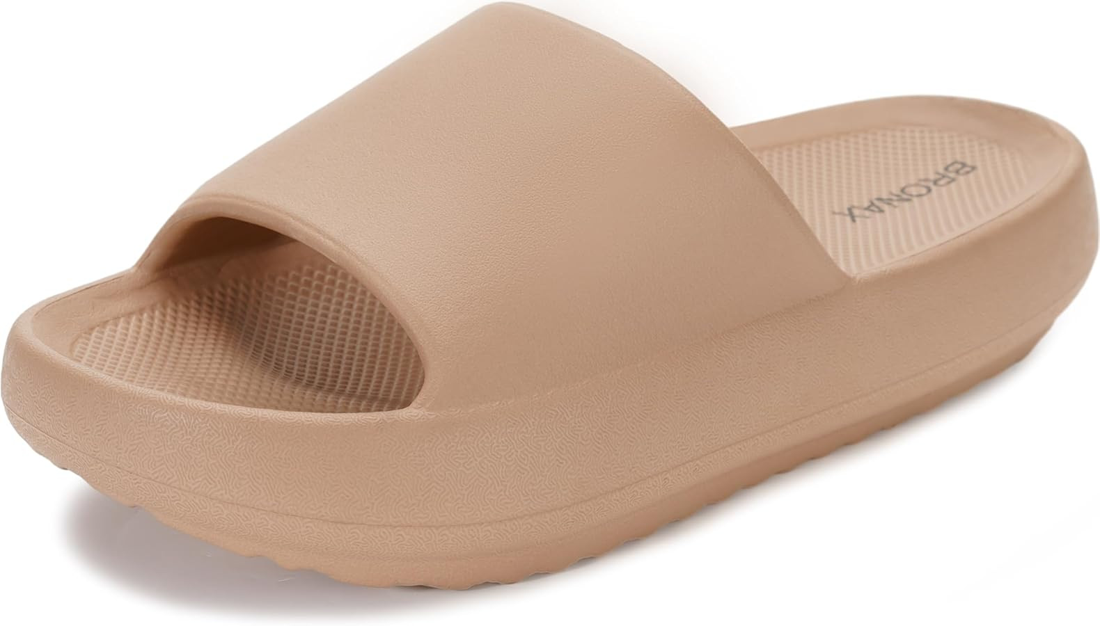 BRONAX Pillow Slippers for Women and Men | House Slides Shower Sandals | Extremely Comfy | Cushio... | Amazon (US)