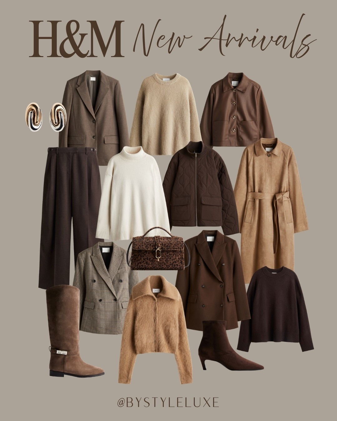 H&M New Arrivals - Monday autumn newness. Love the suede boots and cosy mohair knitwear

#autumnoutfit #suedeboots #jacket 

#LTKuk #LTKautumn #LTKshoes