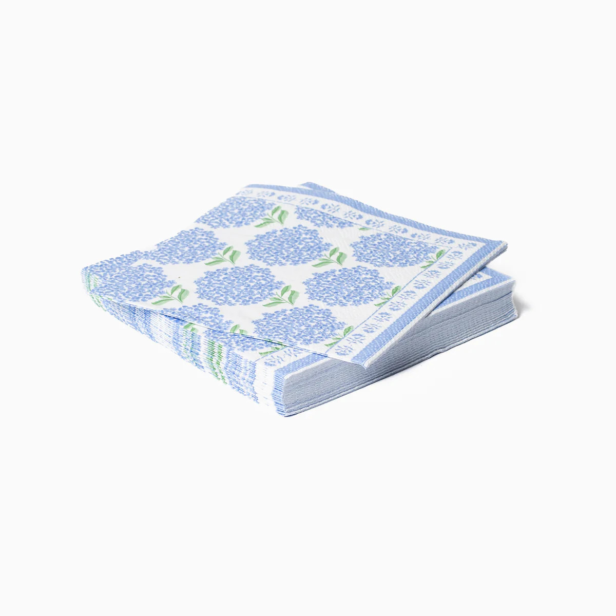 Hydrangea Paper Cocktail Napkins | Stoffer Home