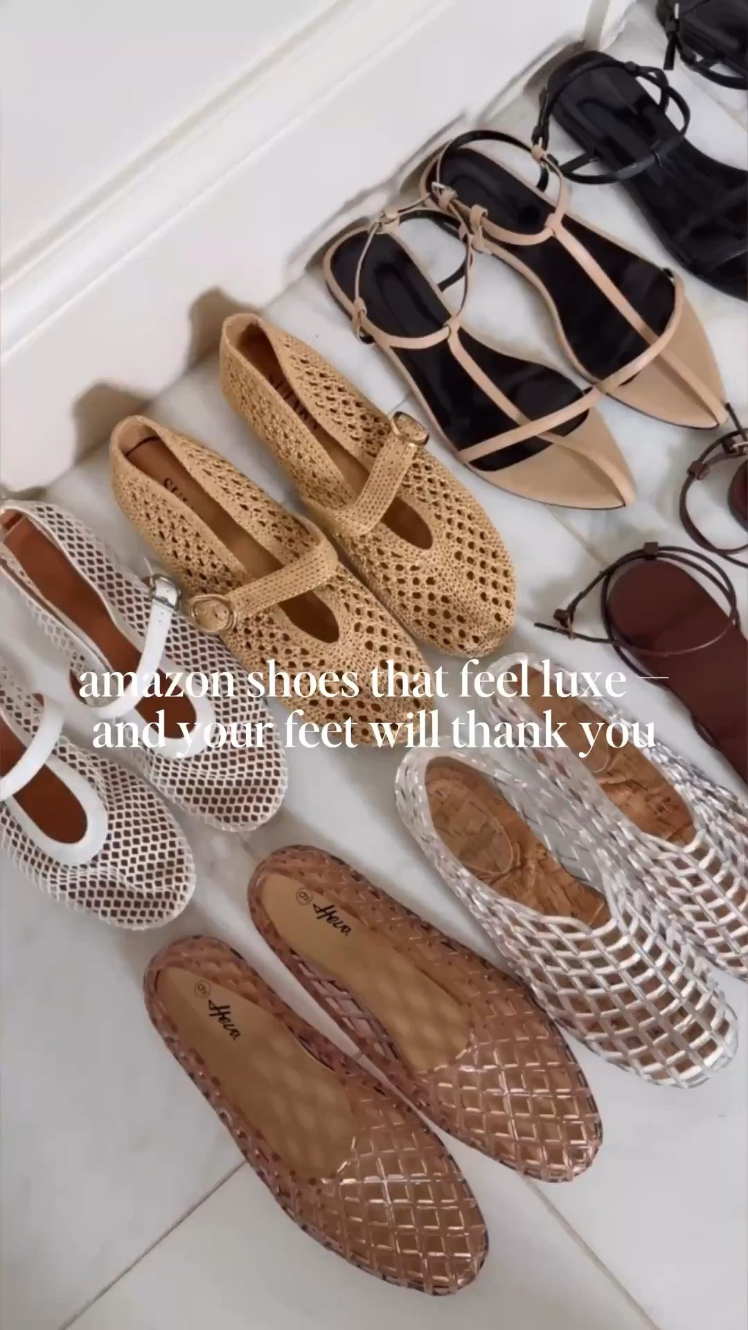 Amazon summer shoes that feel luxe and your feet will thank you.