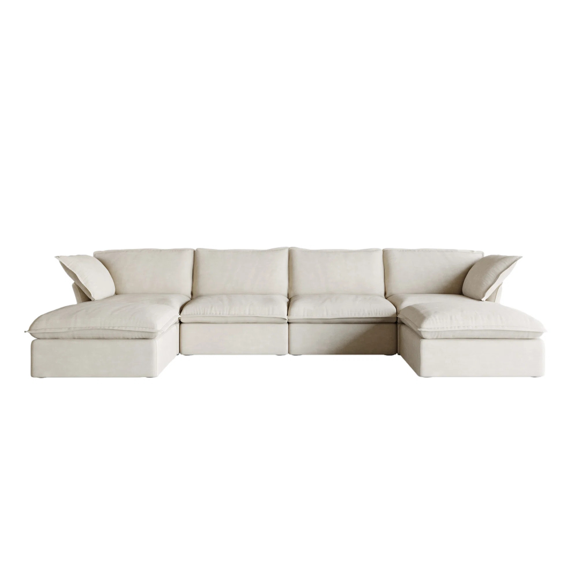 Hokku Designs Damyn 6 - Piece Upholstered Sectional & Reviews | Wayfair | Wayfair North America