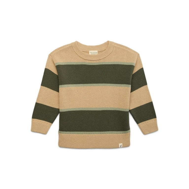 easy-peasy Toddler Boys Colorblock Stripe Sweater, Sizes 18M-5T | Walmart (US)