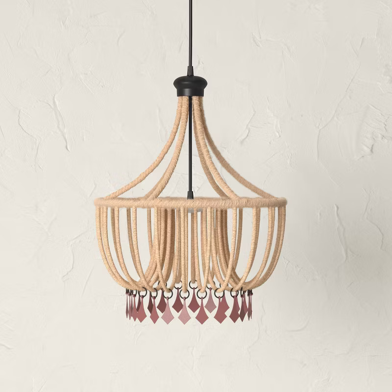 Pendant LED Outdoor Ceiling Light - Light Brown - Opalhouse™ designed with Jungalow™ | Target