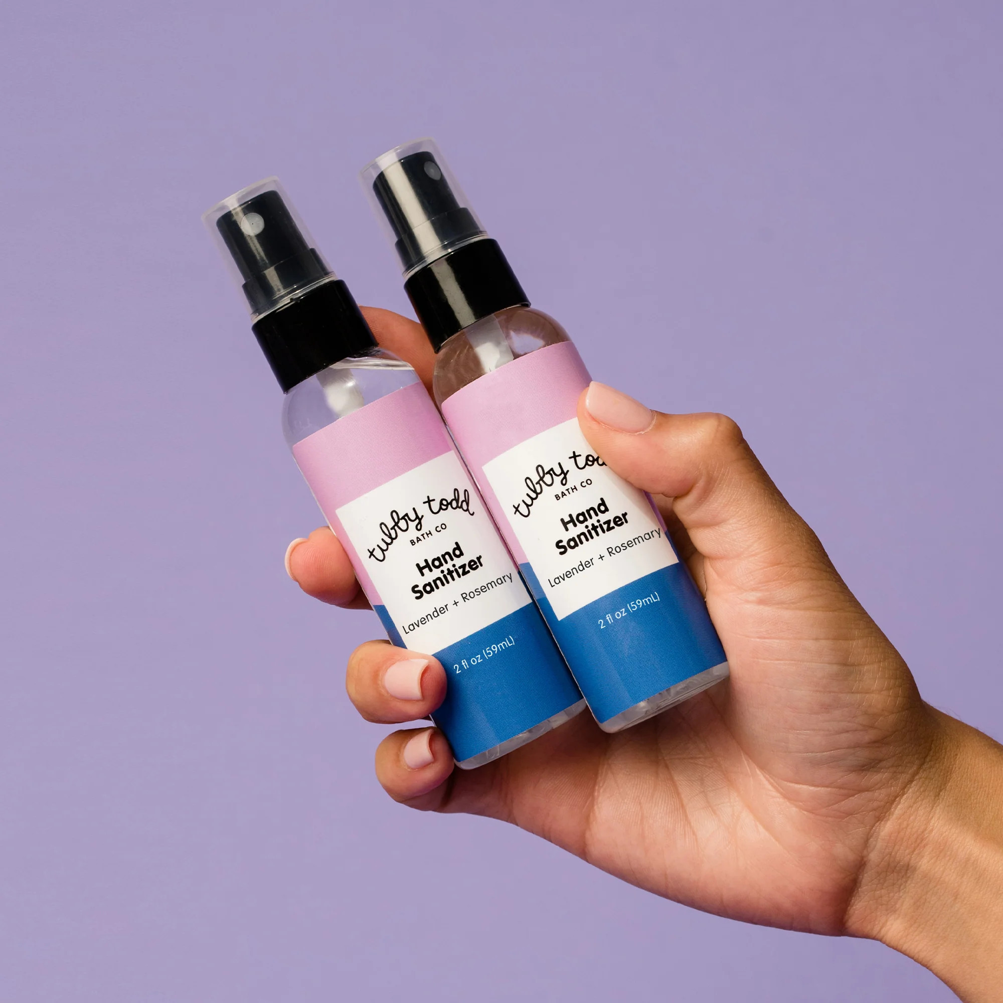 Hand Sanitizer 2 Pack | Tubby Todd Bath Co.