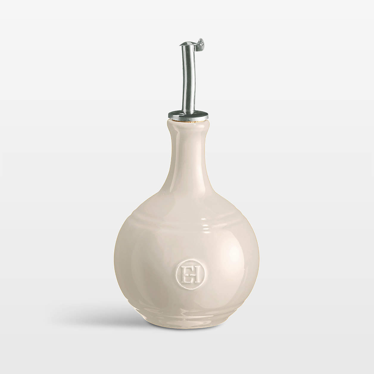 Emile Henry Vinegar Cruet in Clay | Crate & Barrel | Crate & Barrel