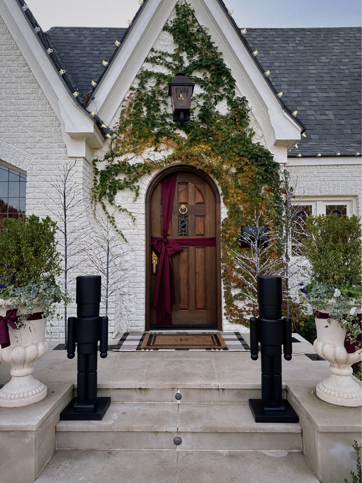 CHRISTMAS FRONT PORCH 🎄
I saw these nutcrackers last year @cb2 & they have been haunting me ever since, so I am SO excited to have gotten them this year.

We all know CB2 is a fav of mine for all things home. They have so much good holiday decor for the season, plus it's now up to 50% off online & instore!

I have all of this & more favs from CB2 in my @shopltk #MyCB2 #CB2Partner #liketkit #holidayfrontporch #christmasfrontporch #frontporch #frontporchdecor #dreamhome #dreamhouse #oldhome #christmasdecor #christmas #decoratewithme #holidaydecor
