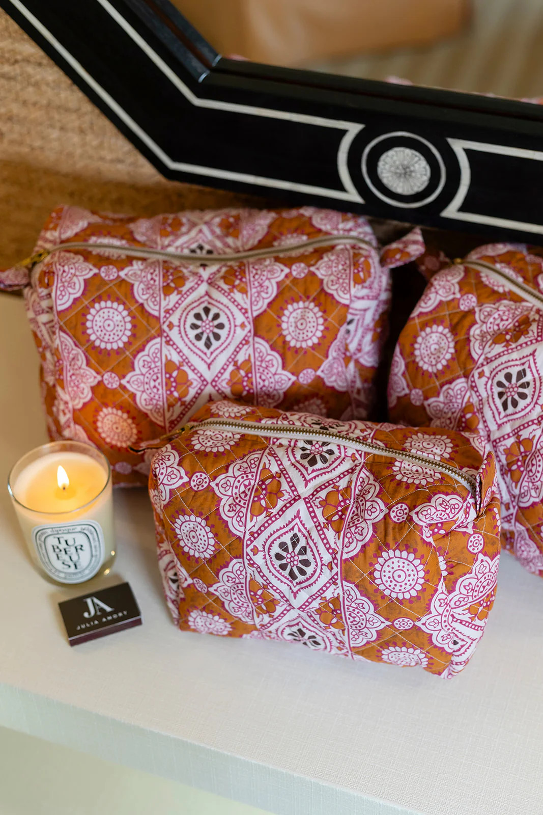 Orchid Palazzo Paisley Toiletry Set | Julia Amory