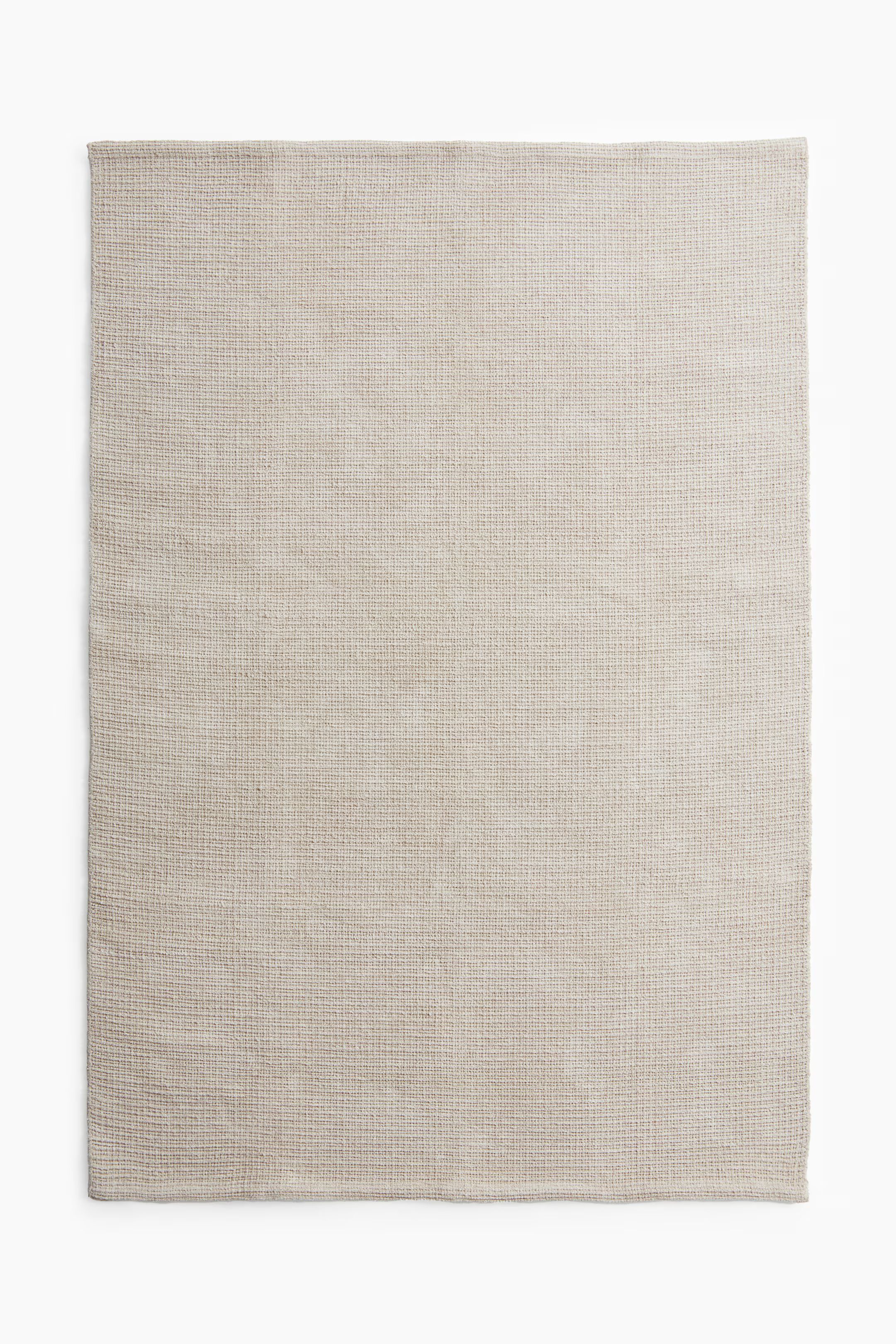 Cotton rug - Beige - Home All | H&M GB | H&M (UK, MY, IN, SG, PH, TW, HK)