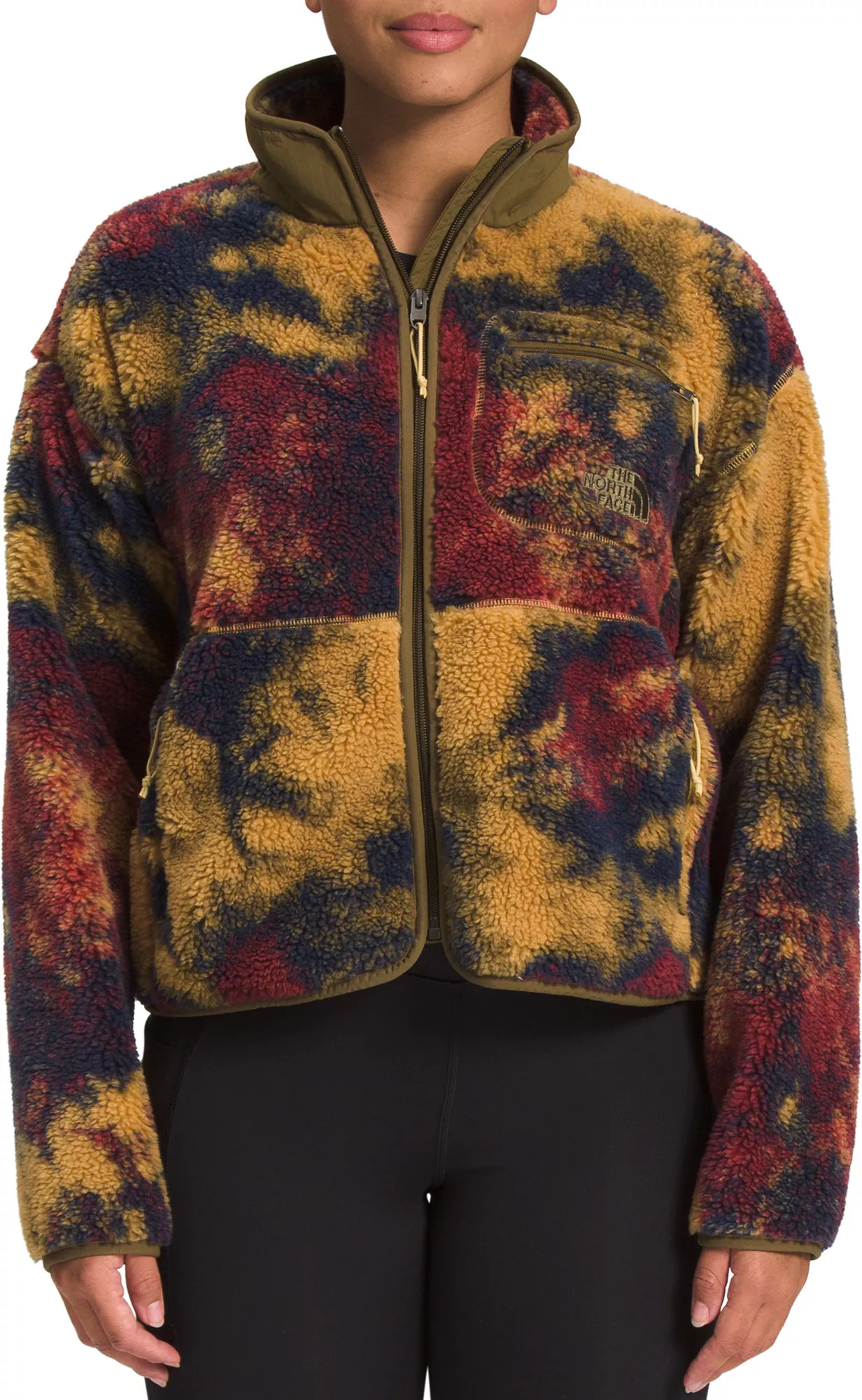 The North Face Women's Jacquard Extreme Pile Full-Zip Jacket, Small, Multi | Public Lands