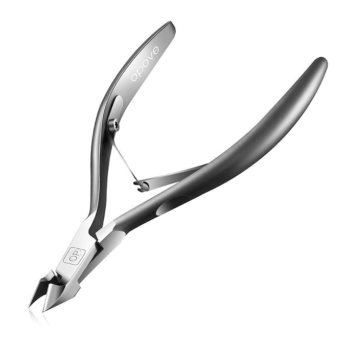 Cuticle Trimmer 3/4 Jaw Extremely Sharp Cuticle Nippers Scissors Stainless Steel Clippers Cutter ... | Amazon (US)