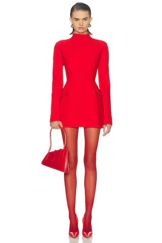 Sportmax Tefrite Dress in Red | FWRD 