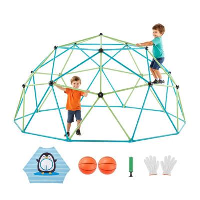 10FT Geometric Climbing Dome Jungle Gym for Kids | Target