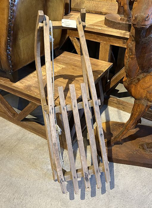 Vintage Wooden Sled | Antique Farm House