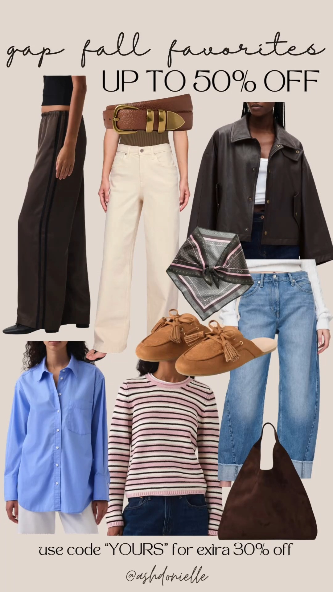 Up to 50% off my Gap fall favorites + code YOURS gives you an extra 30% off everything! 

 #LTKootd #LTKSeasonal #LTKSaleAlert