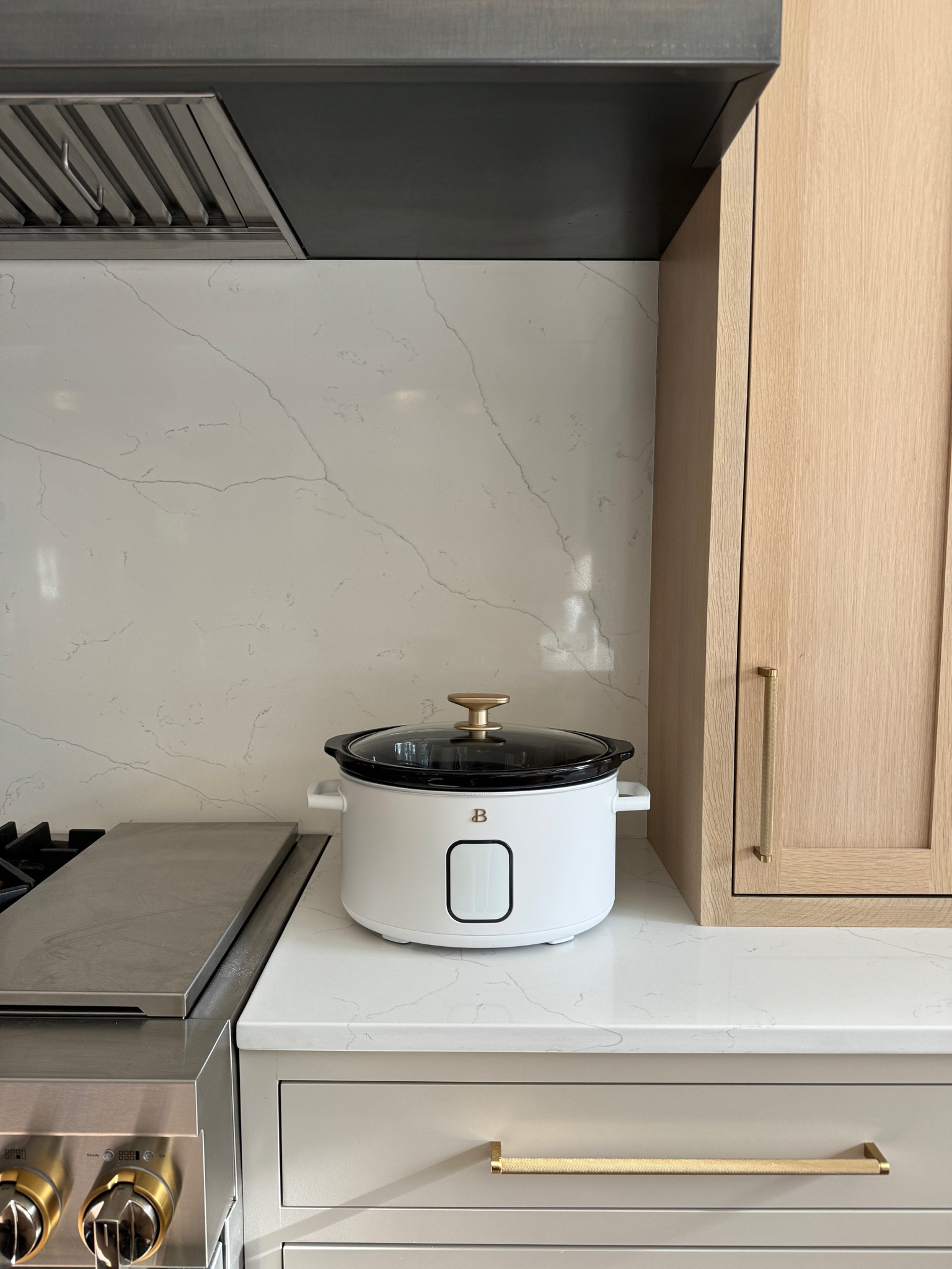 The most beautiful crockpot. I have made a couple meals already! It’s such a functional item! Linking my hardware too :)

#LTKhome #LTKstyletip #LTKsalealert