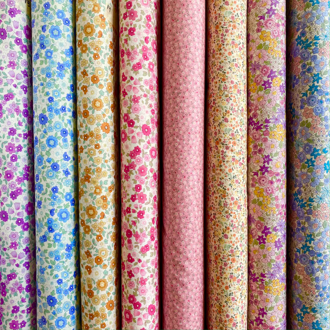 Sevenberry PETITE GARDEN Fabric by the Yard or cut, Mini FLORAL, Robert Kaufman, 100% Cotton Fabr... | Etsy (US)