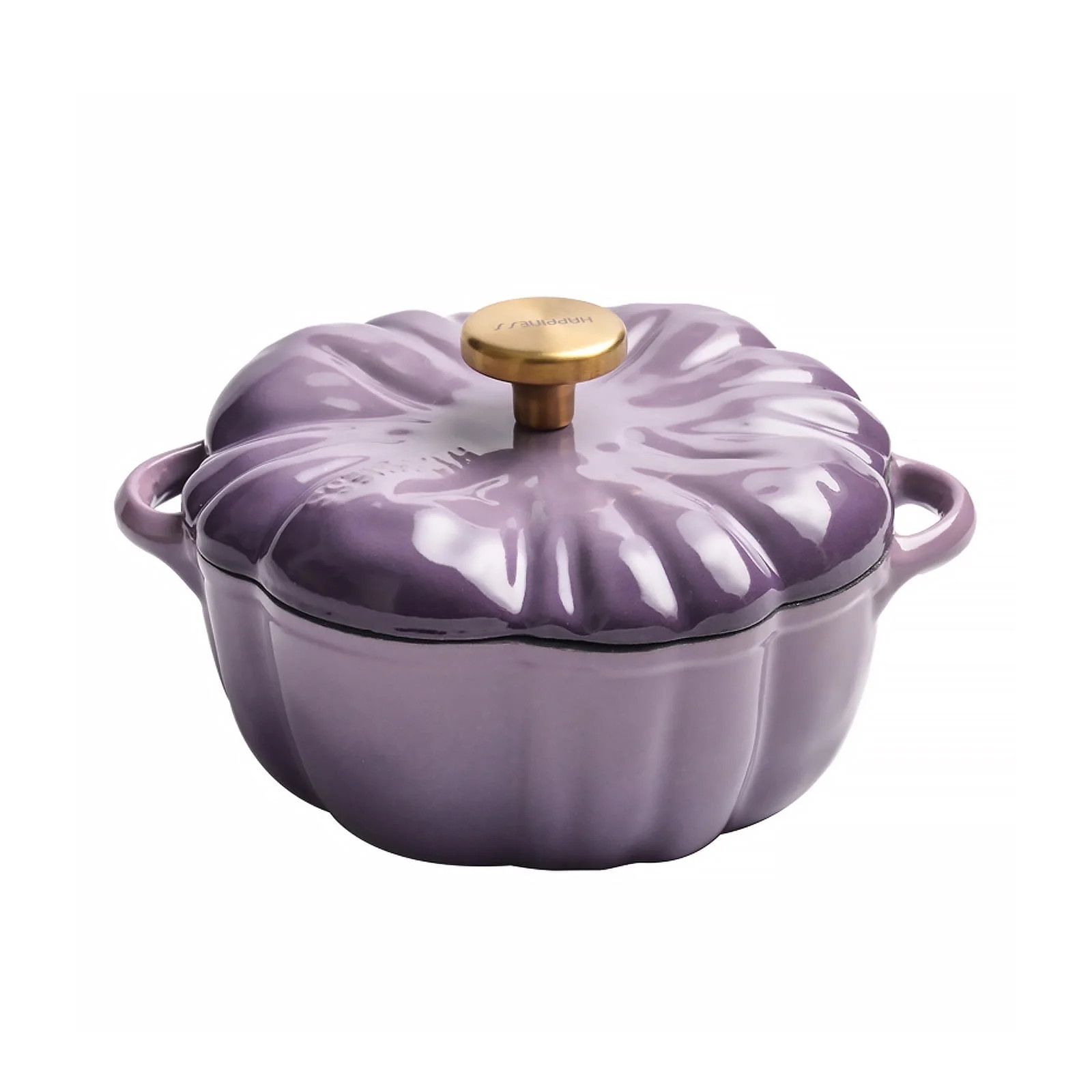 Enameled Cast Iron Dutch Oven with Lid, 1.32 qt Cute Halloween Decor Pumpkin Pot, Covered Dutch O... | Walmart (US)