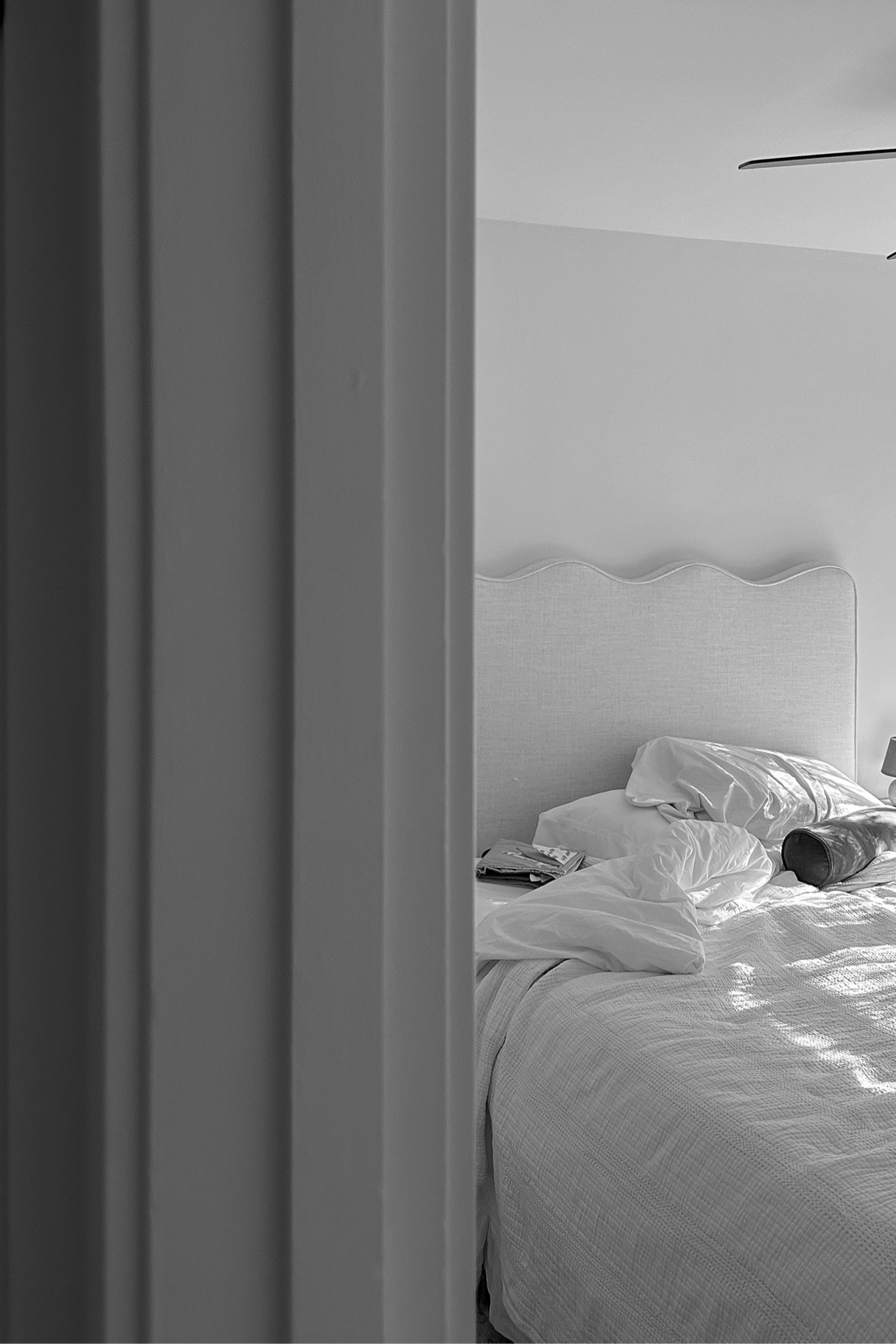 Save 25% on our scallop 〰️〰️ headboard and bolster pillows with code FRIEND25. 

#bedroom #headboard #home

#LTKhome #LTKFind #LTKsalealert