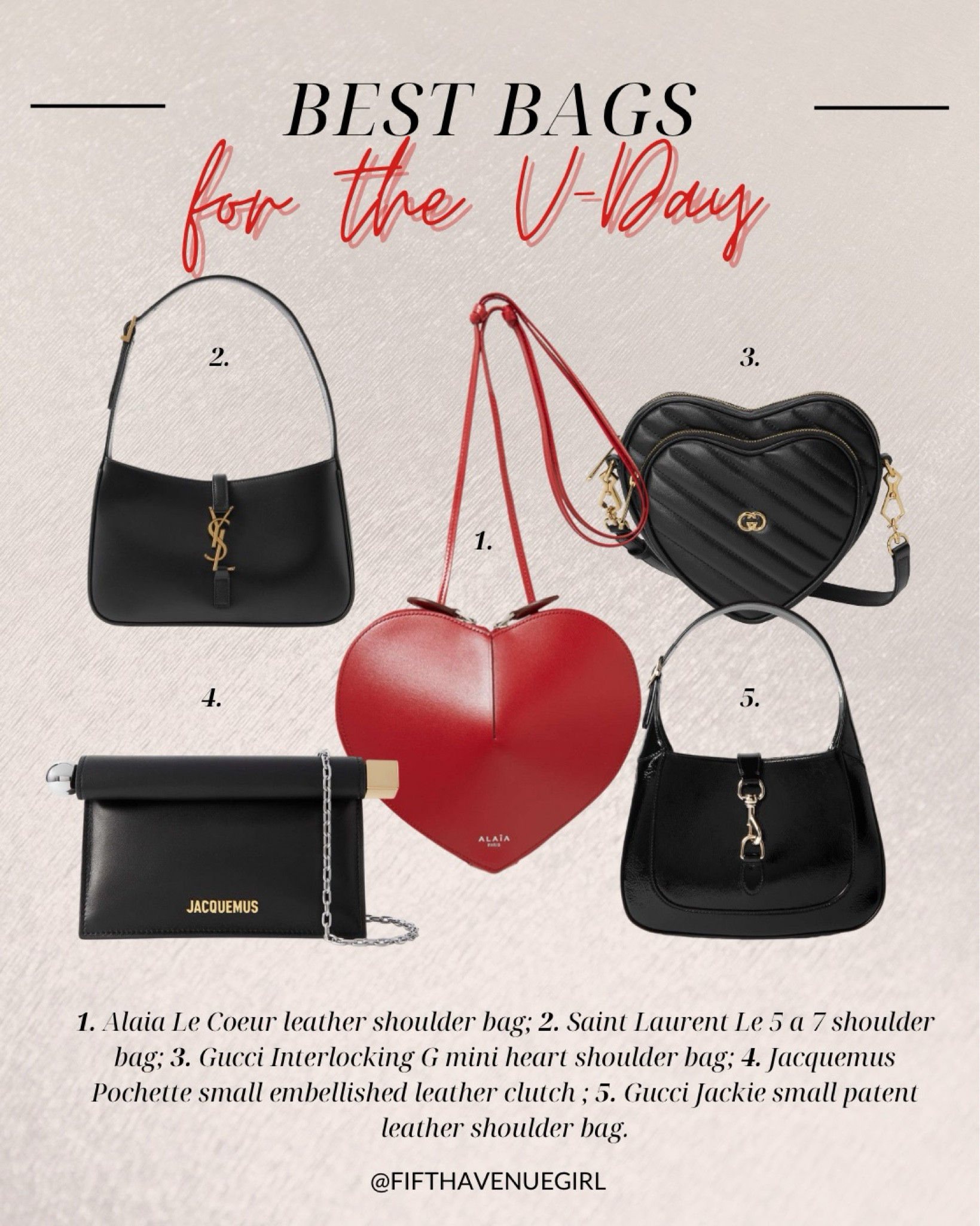 Bags for the upcoming Valentine’s Day! ❤️

#LTKStyleTip #LTKItBag #LTKSeasonal