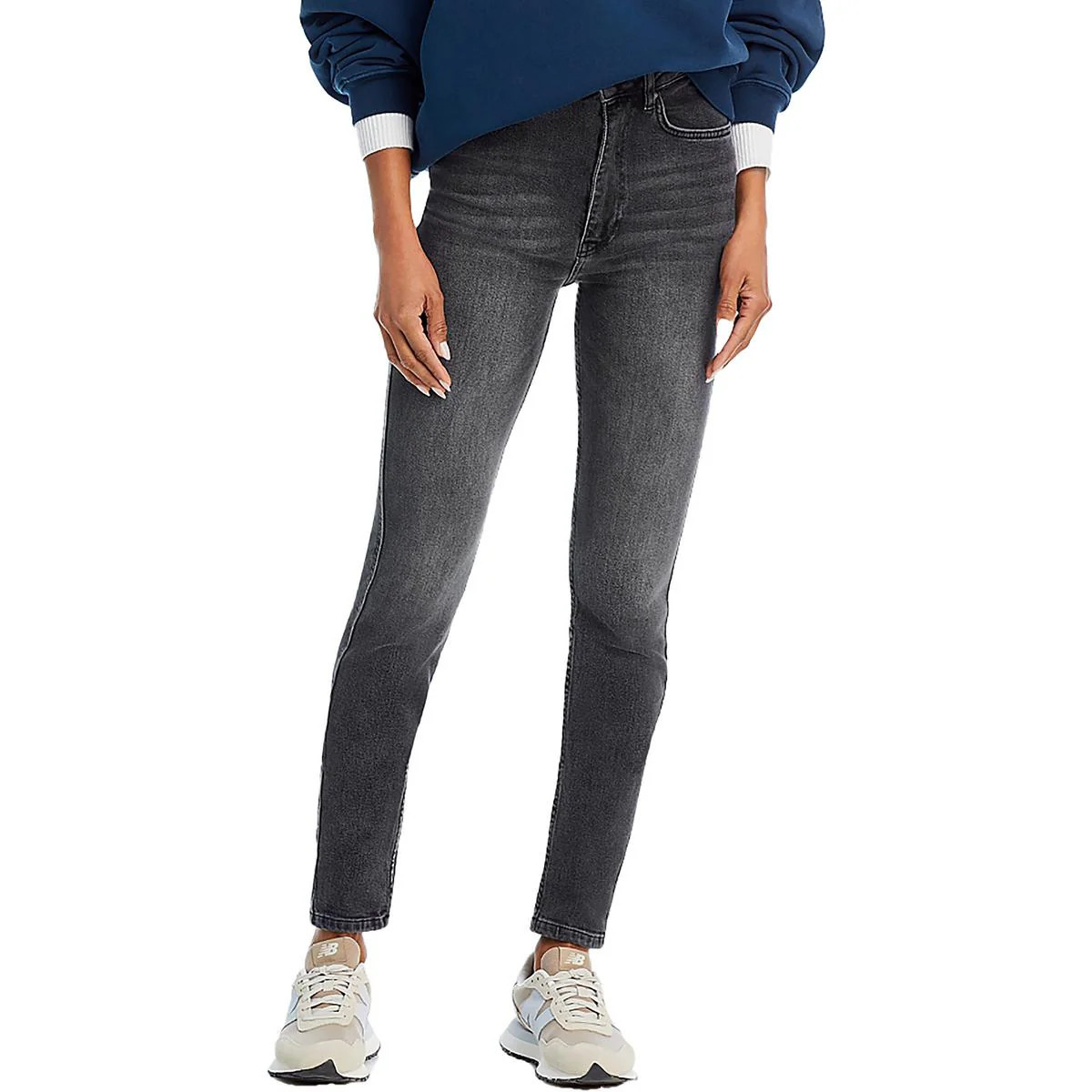 Womens High Waisted Skinny Leg High-Waisted Jeans | Shop Simon